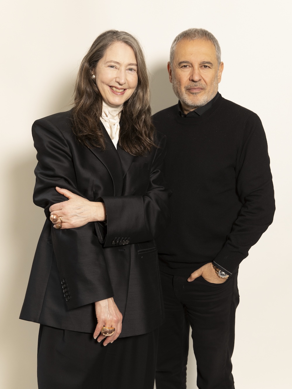 H&M's Ann-Sofie Johansson and Elie Saab