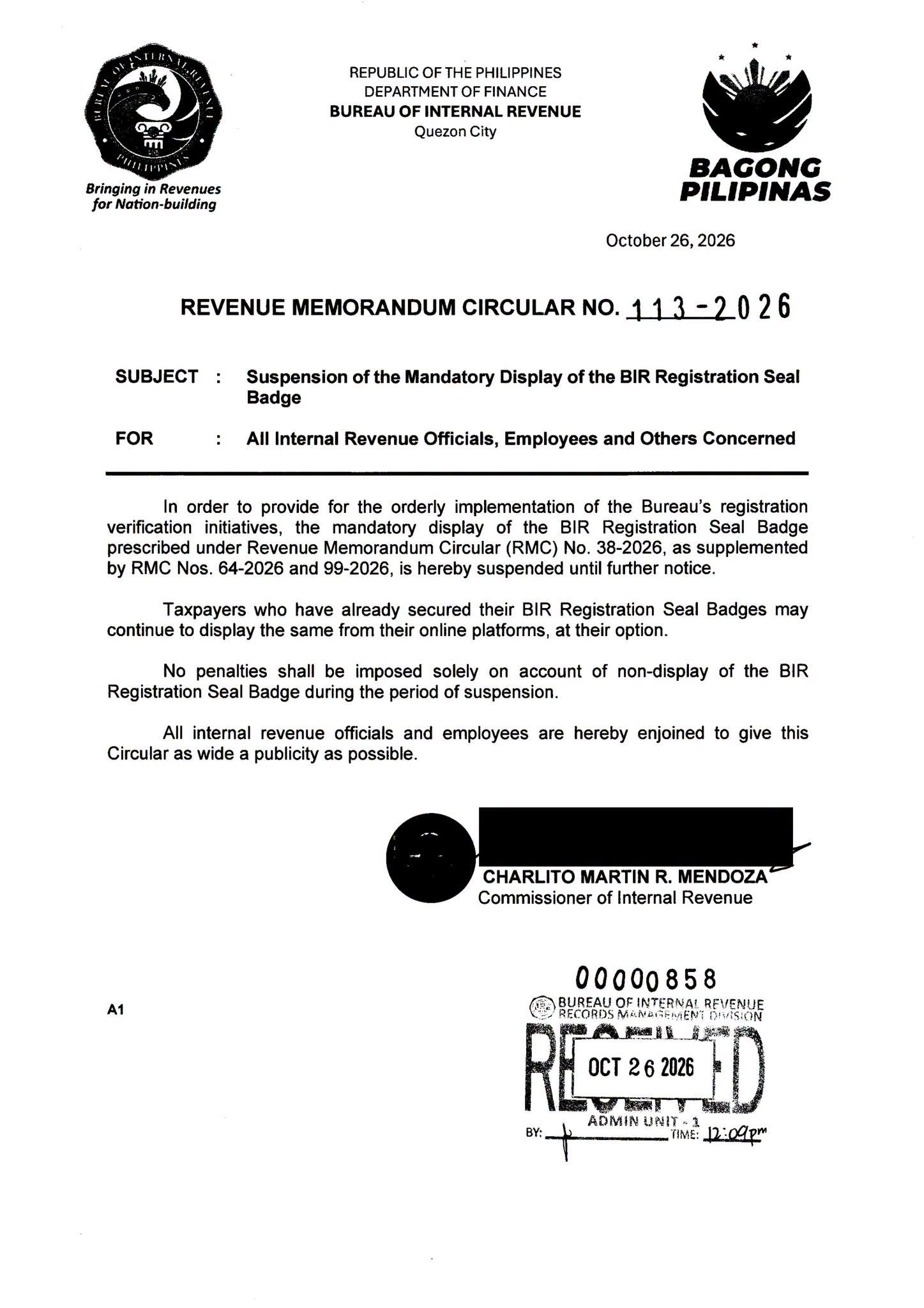 Bureau of Internal Revenue Philippines