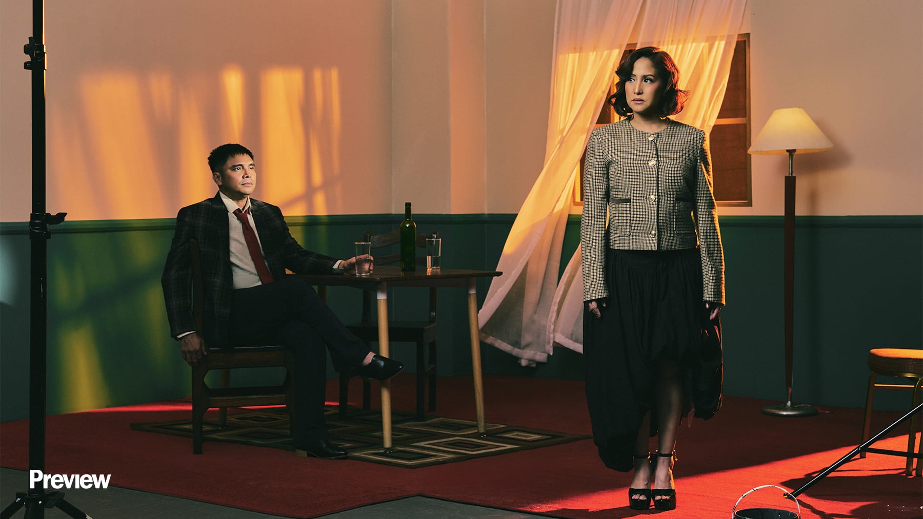 Marvin Agustin and Jolina Magdangal for Preview February 2025