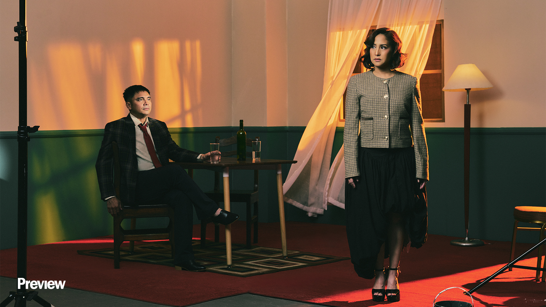 Marvin Agustin and Jolina Magdangal for Preview February 2025