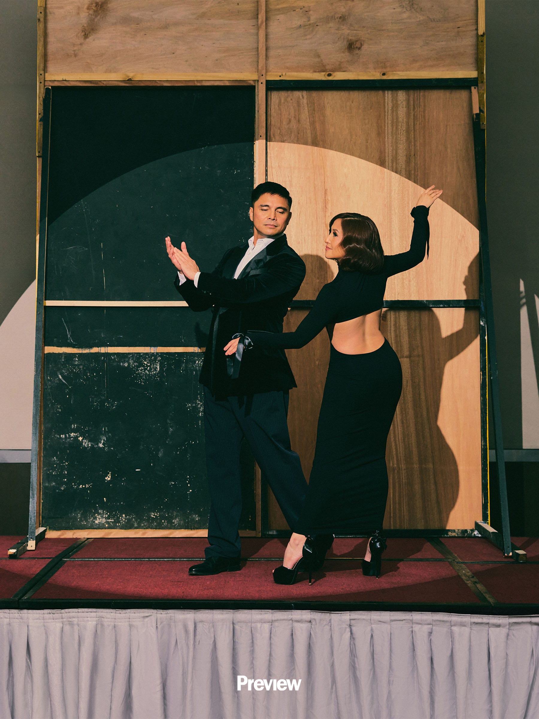 Marvin Agustin and Jolina Magdangal for Preview February 2025