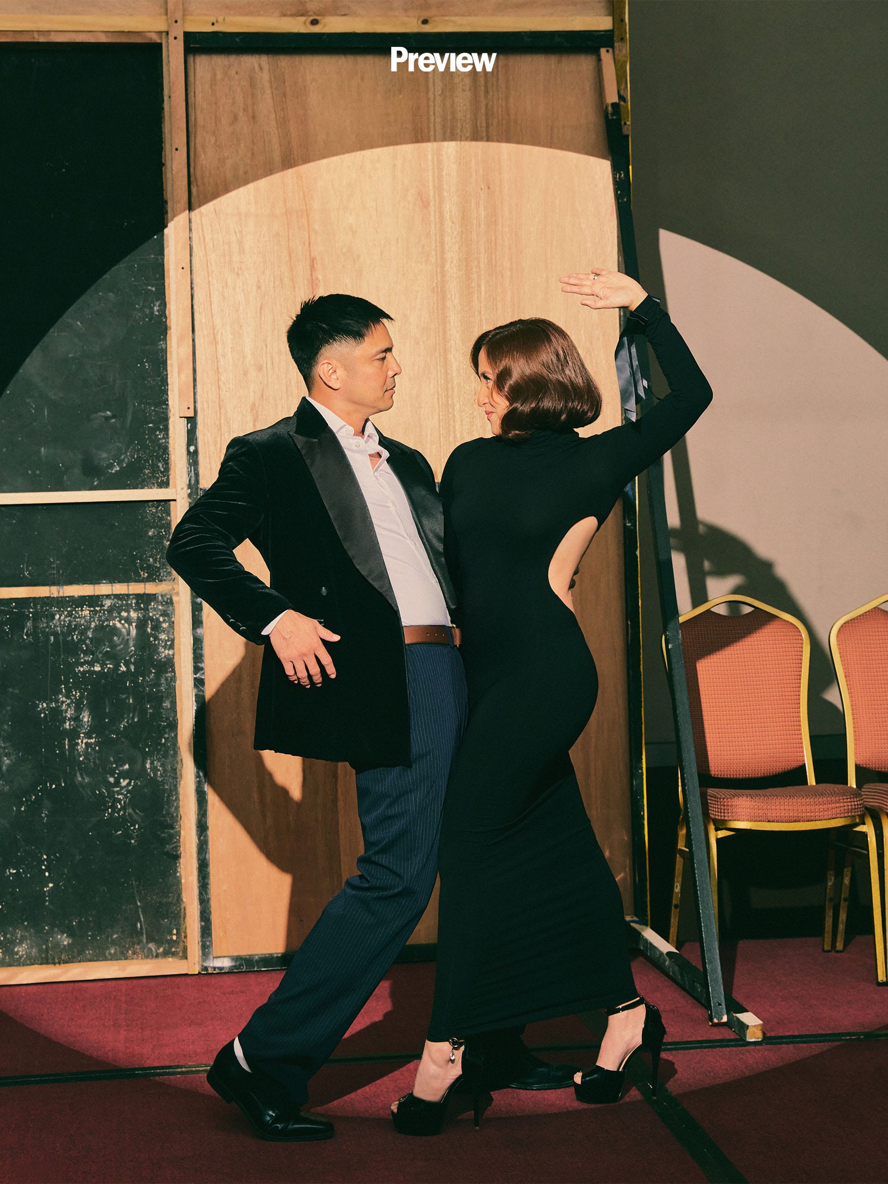 Marvin Agustin and Jolina Magdangal for Preview February 2025