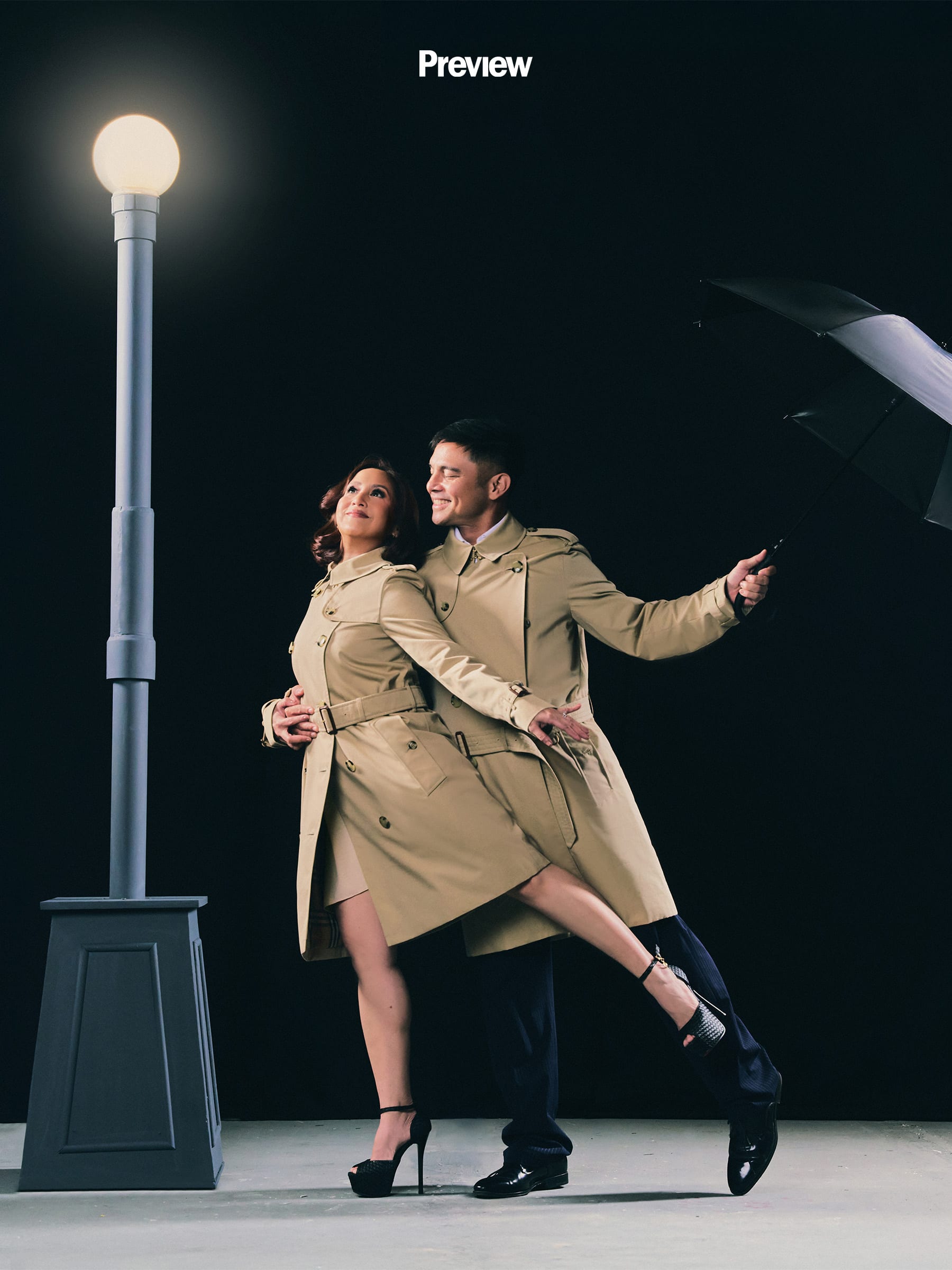 Marvin Agustin and Jolina Magdangal for Preview February 2025