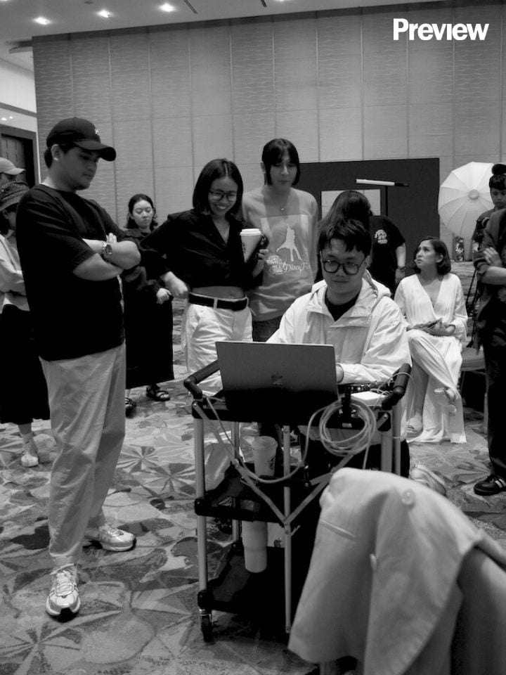 Marvin Agustin and Jolina Magdangal for Preview February 2025 behind the scenes