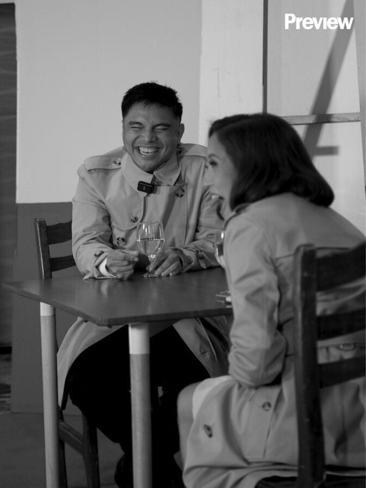 Marvin Agustin and Jolina Magdangal for Preview February 2025 behind the scenes