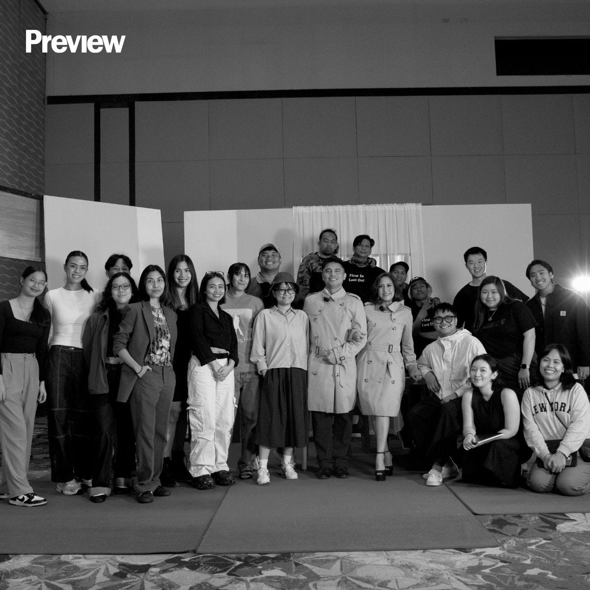Marvin Agustin and Jolina Magdangal for Preview February 2025 behind the scenes
