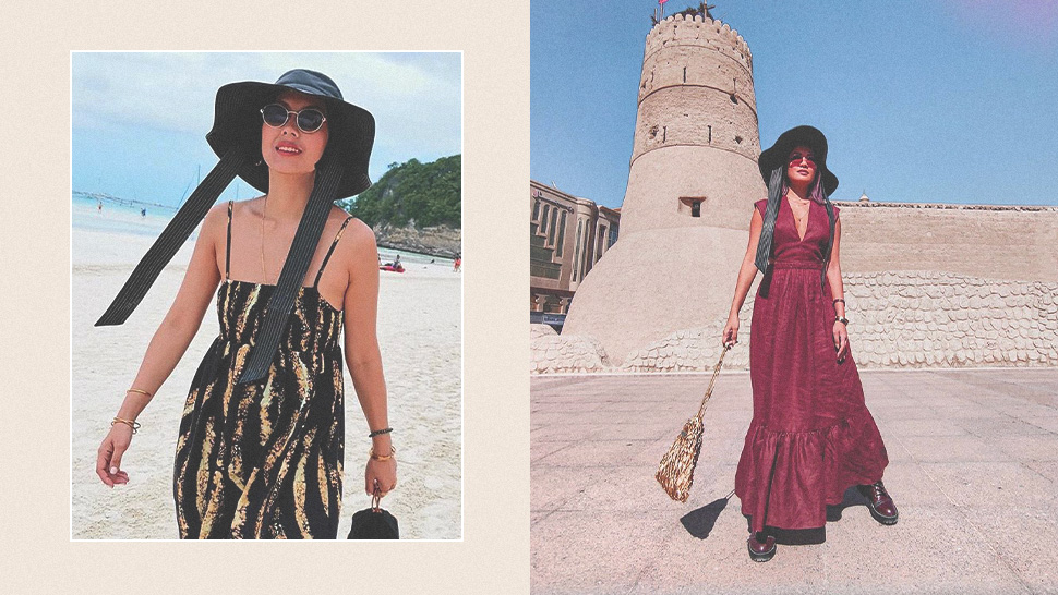 Laureen Uy and Liz Uy Exact Oversized Bucket Hat | Preview.ph