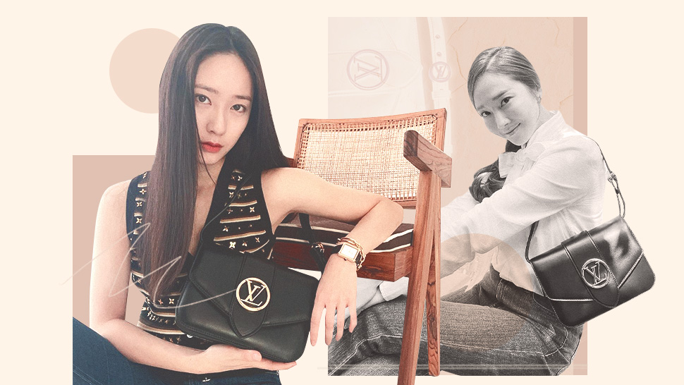 K-Pop Stars Krystal and Jessica Jung Wearing Louis Vuitton’s LV Pont 9 ...