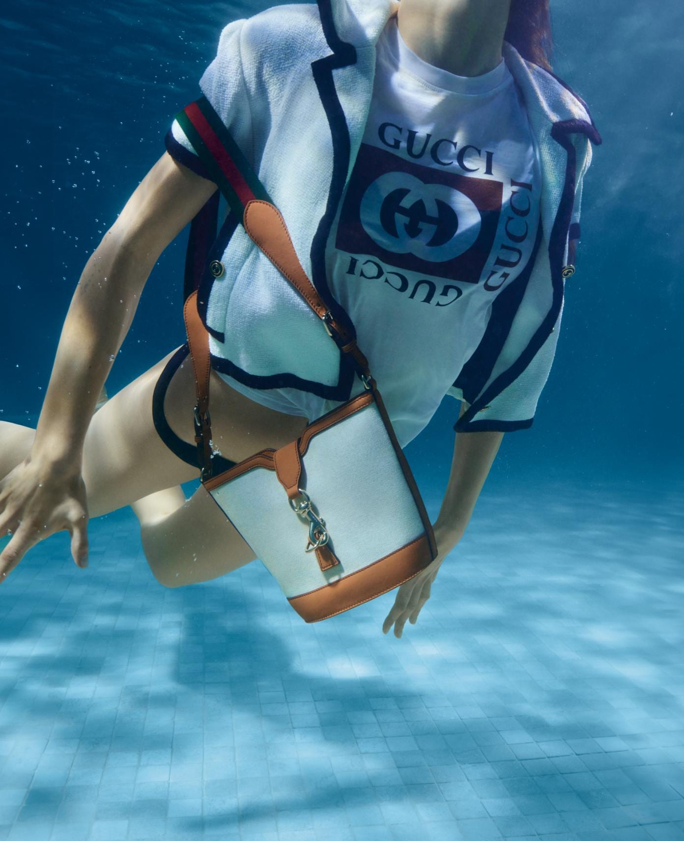 gucci lido underwater