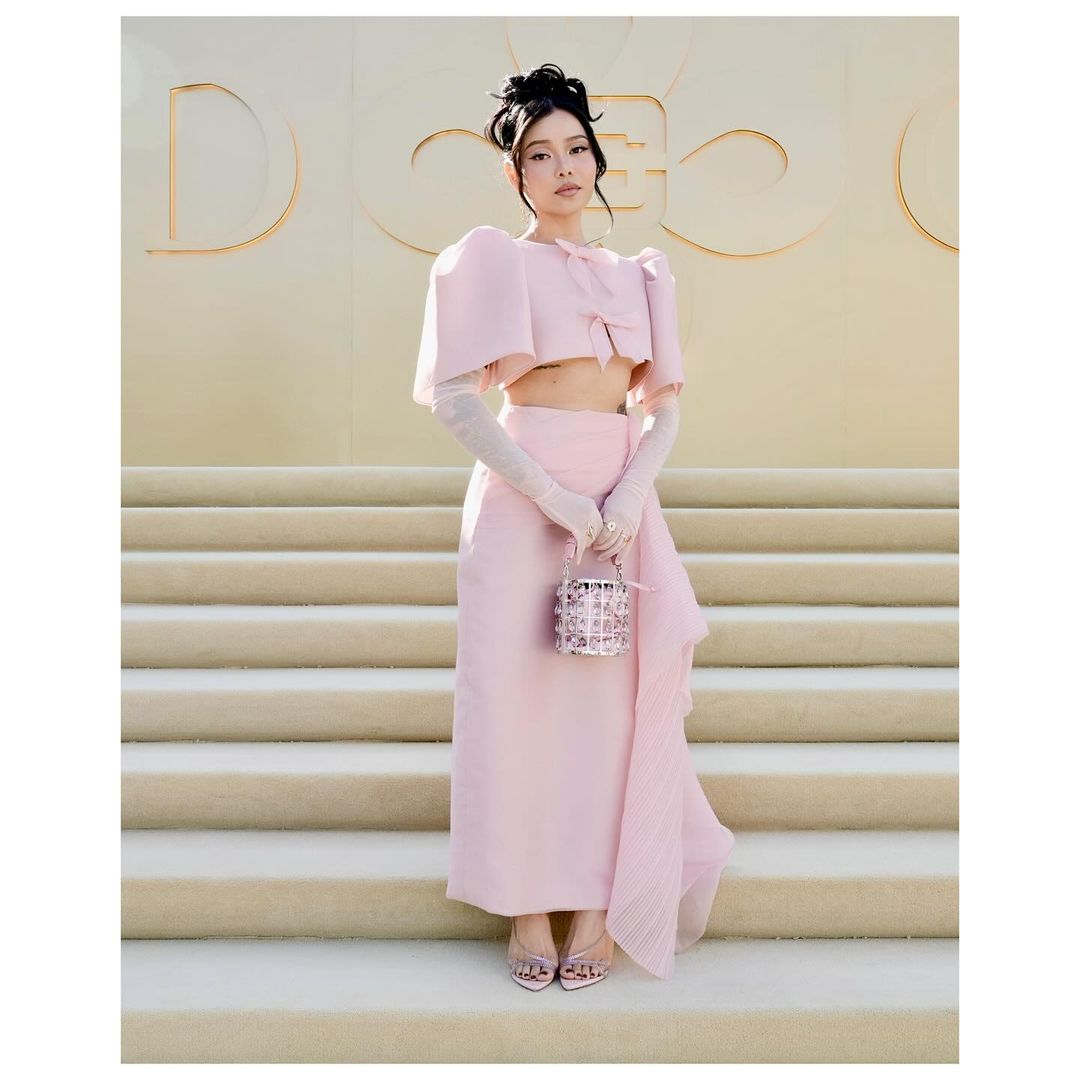 Bella Poarch Wears Custom Pink Camisa By Vania Romoff At The 2024 Gold Gala  | Preview.ph