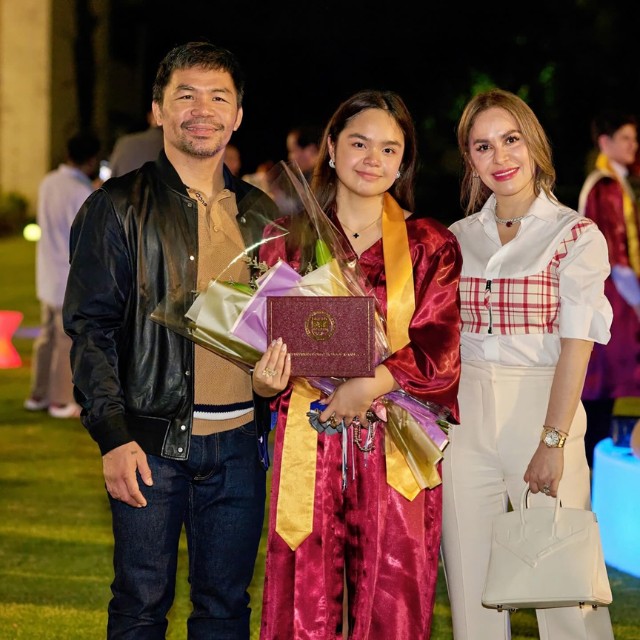 Manny Paquiao, Mary Pacquiao, Jinkee Pacquiao