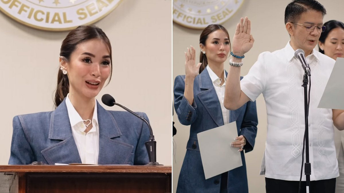 Heart Evangelista In Saint Laurent For Oath-taking At The Senate Spouses  Foundation | Preview.ph