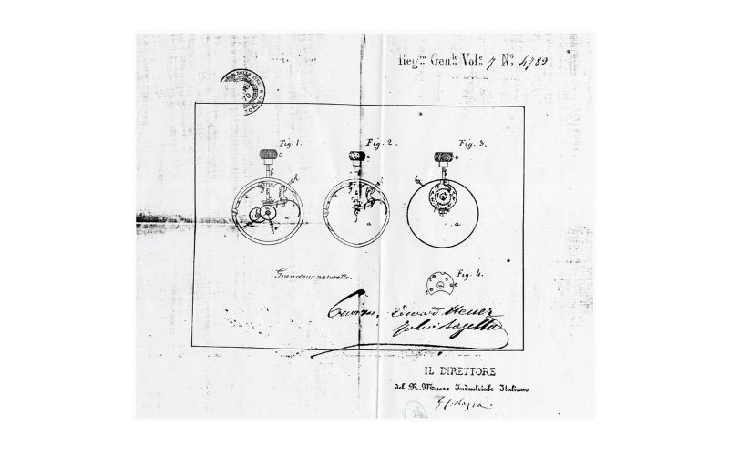 Tag heuer patent