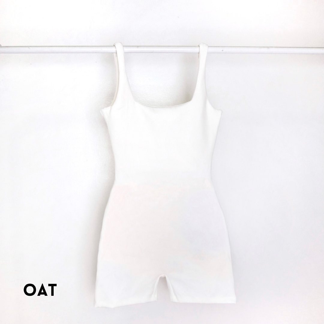 Stitch It By J&C's Body sculpt unitard in Oat