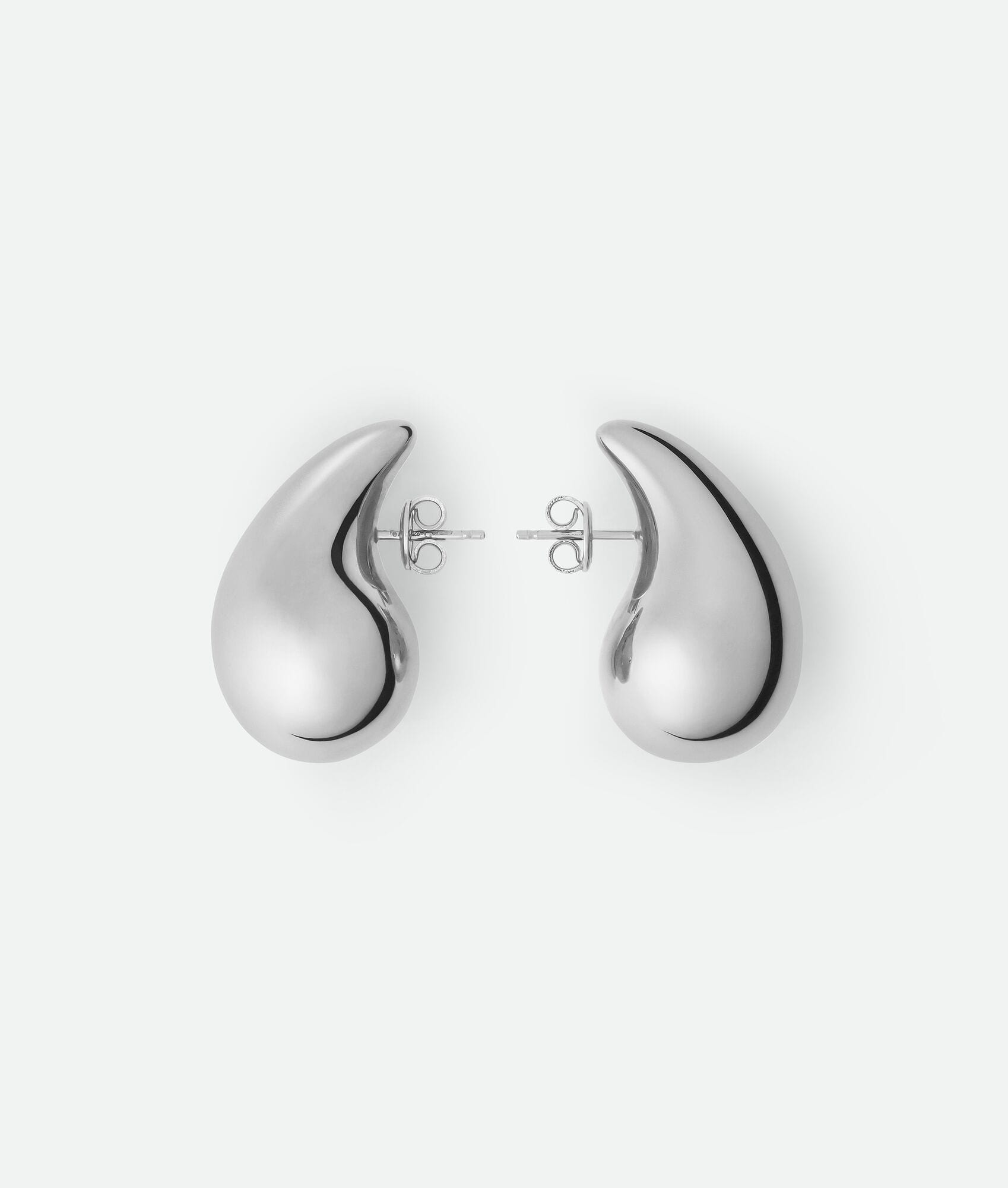 Bottega Veneta Small Drop Earrings - Silver