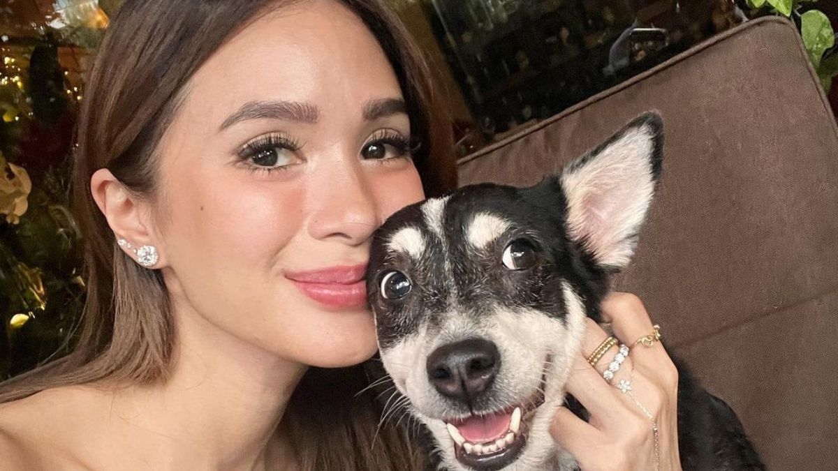 Heart Evangelista On Her Dog Wearing A Bulgari Necklace | Preview.ph