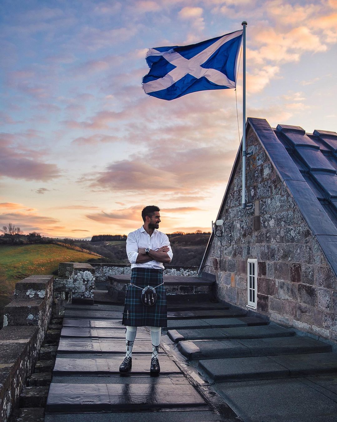 Jermy Jauncey in Scotland