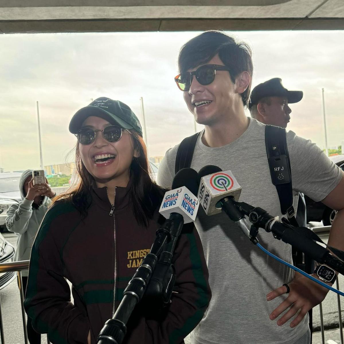 Kathryn Bernardo And Alden Richards' Comfy Airport Ootds To Dubai |  Preview.ph