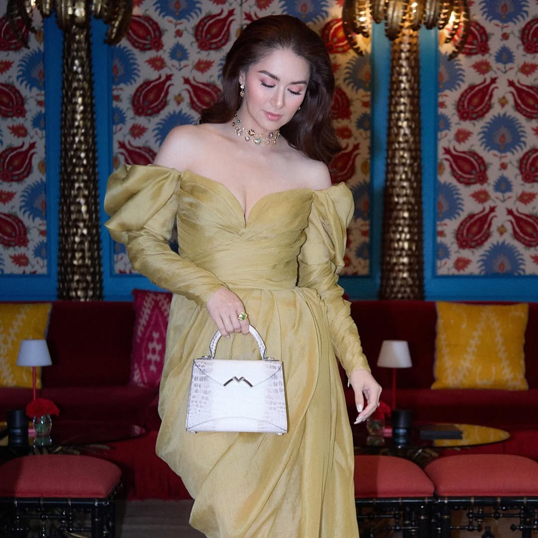 Marian Rivera with her Moynat Gabrielle Himalayan