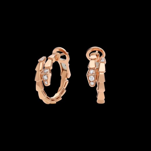 Bulgari serpenti earrings, as seen on Janine