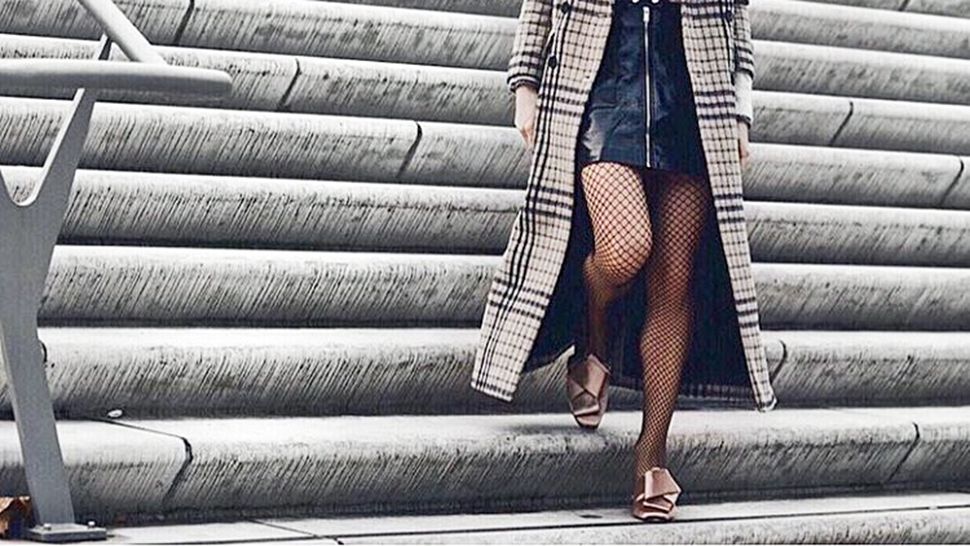 How to Wear Fishnet Tights - Fashionista
