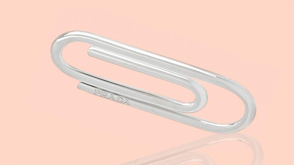 Prada Is Selling A Paperclip For Us$185 | Preview.ph