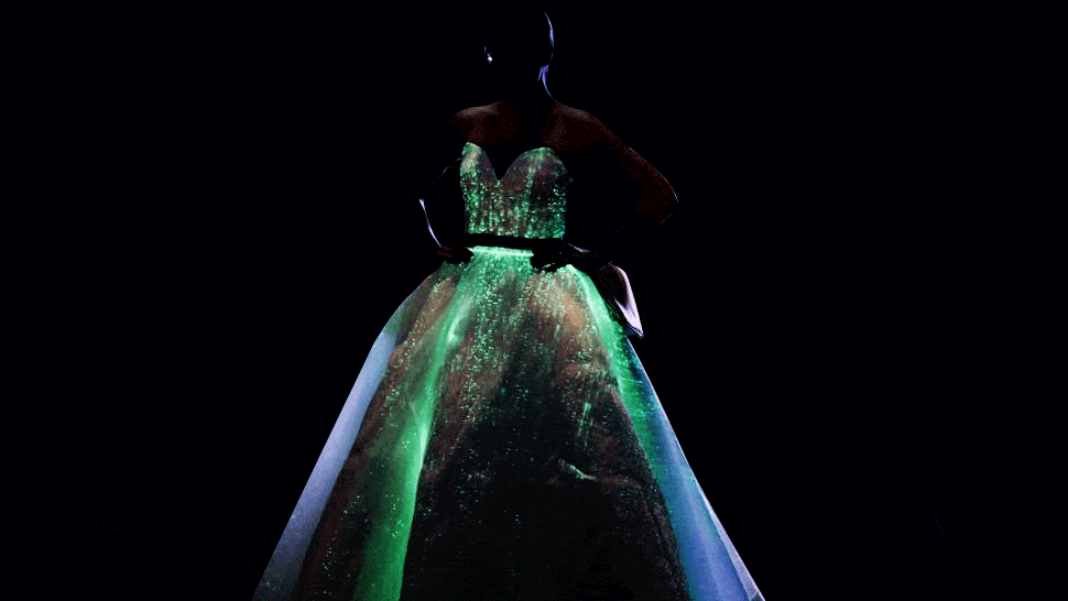 Glow in the Dark Dresses for Prom