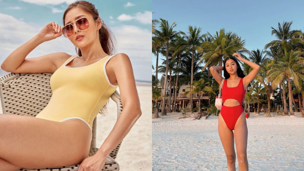 Where To Buy The Exact Colored One-piece Swimsuits Of Local Celebs