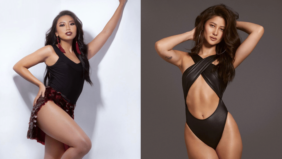 Look Sultry Black Swimsuits Worn By The Miss Universe Philippines