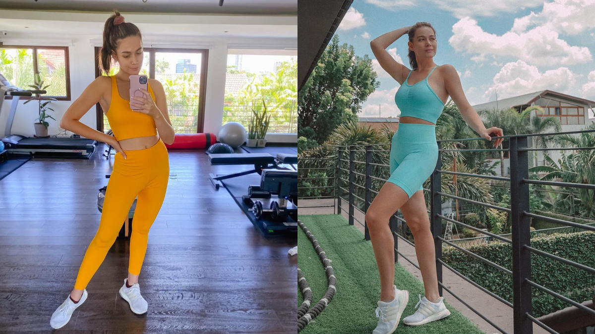 Look: Bea Alonzo In Colorful Activewear Sets