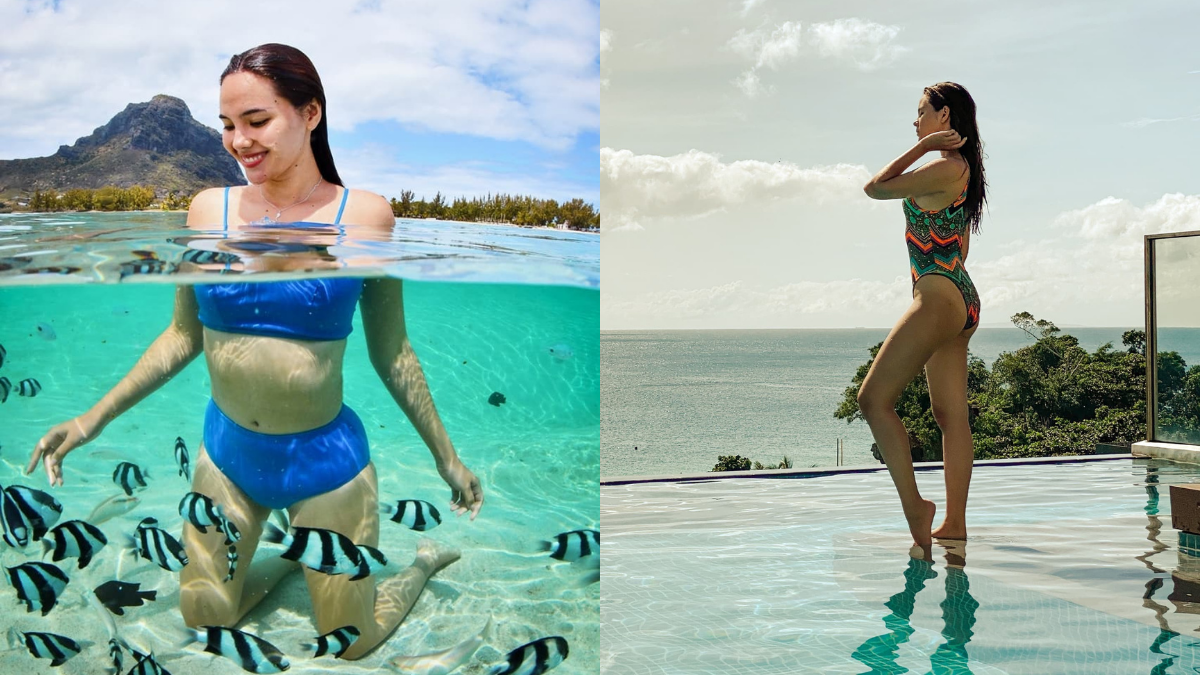 Look Catriona Gray Swimsuit Poses Preview.ph