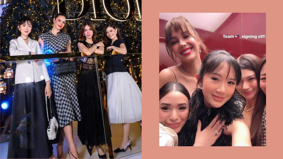 Heart Evangelista, Catriona Gray, Camille Co, And Verniece Enciso At Dior  Beauty Singapore Event | Preview.ph