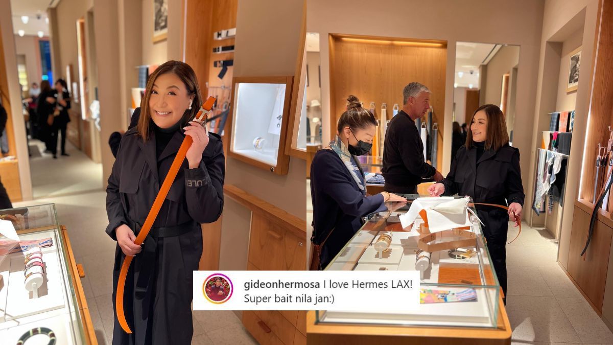 Look: Sharon Cuneta Praises Lax Hermes Branch For Great Service | Preview.ph