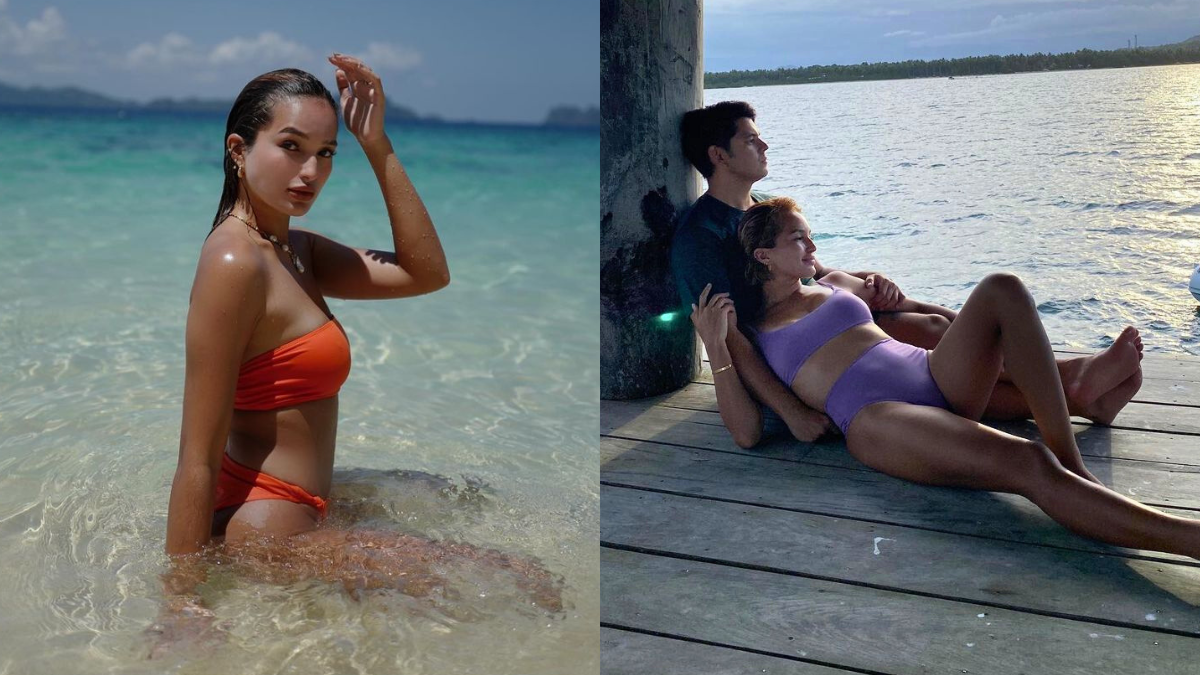 Look: Sarah Lahbati's Swimsuit Outfits In Siargao