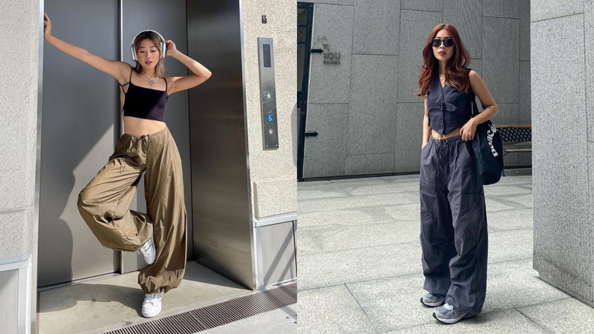 Look: 7 Influencer-approved Ways To Wear Parachute Pants
