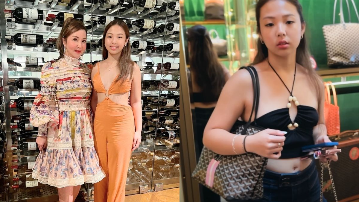 Small Laude Buys Daughter Allison A Goyard As Her School Bag Preview.ph