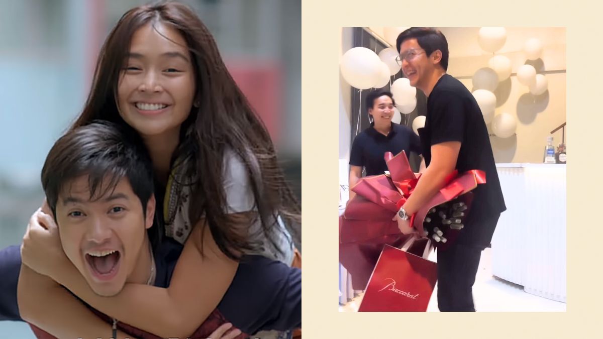 Alden Richards Surprises Kathryn Bernardo With A Baccarat Gift And A Grand  Rose Bouquet | Preview.ph