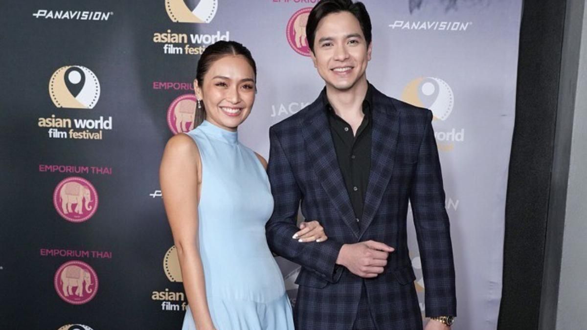 Kathryn Bernardo And Alden Richards At The 2024 Asian World Film Festival |  Preview.ph