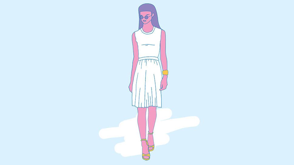 astrid leong pink dress Astrid Leong-Teo in a Alexander Mcqueen dress